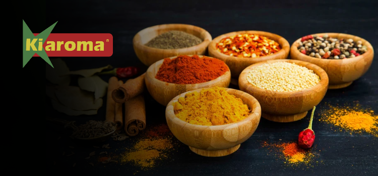 Linha de Temperos e Especiarias Kiaroma: Variedade, Padronização e Versatilidade.